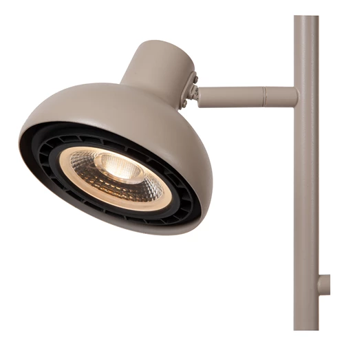 Lucide SENSAS - Lampadaire - 2xGU10 (ES111) - Crème - détail 2